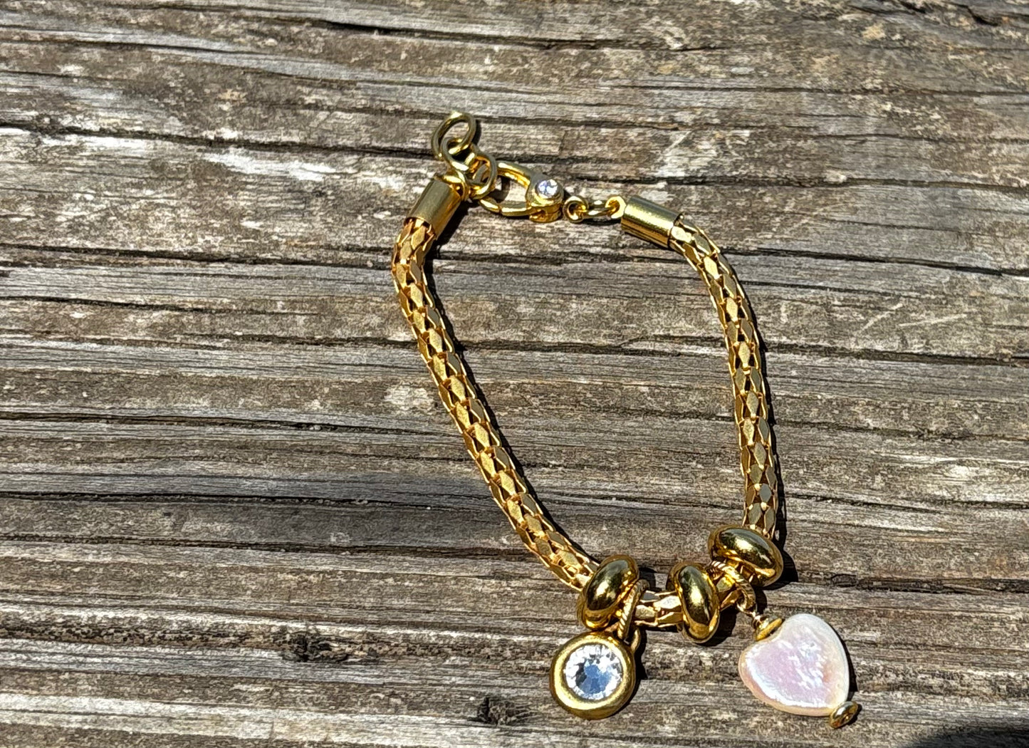 Sparkling Gold Bracelet