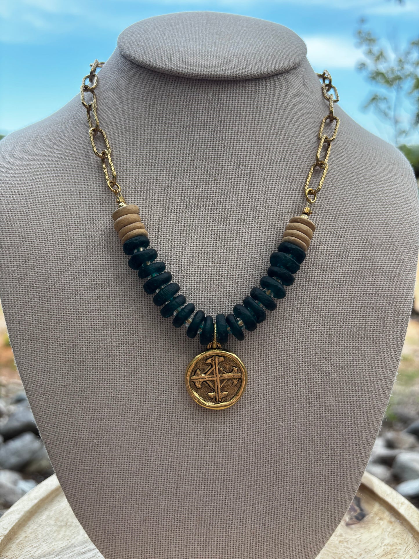 Serenity Cross Necklace