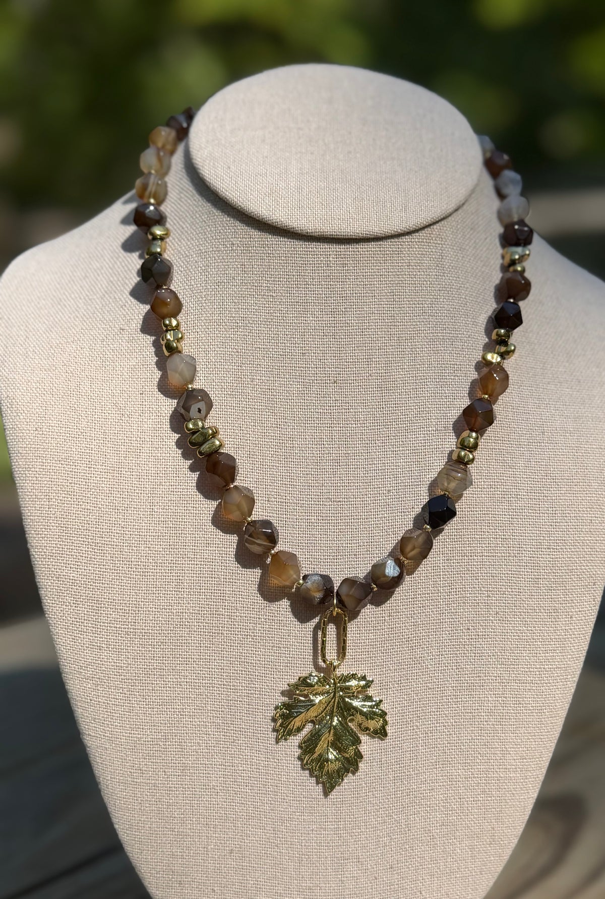 Autumn Oak Necklace