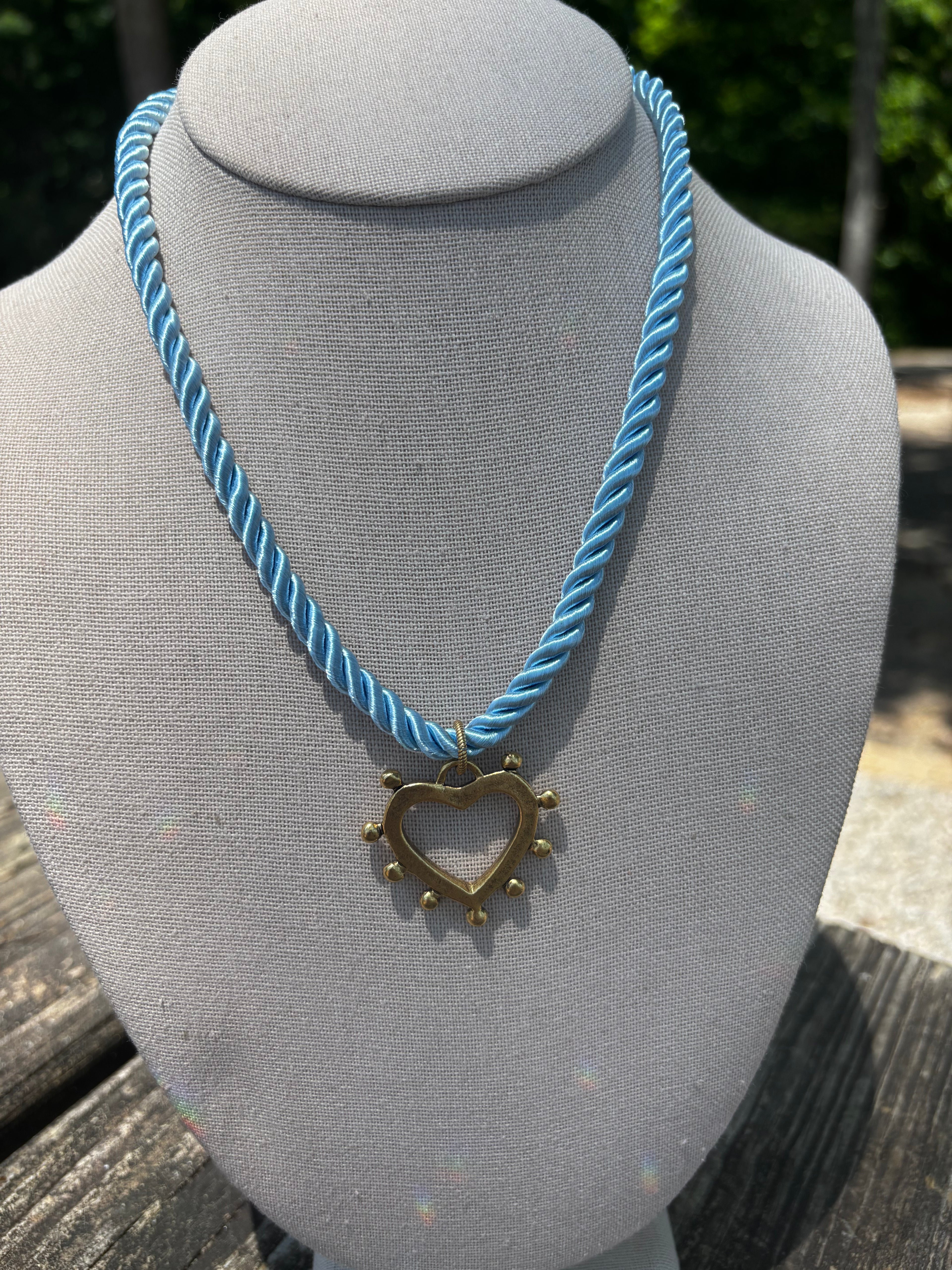 Coastal Heart Necklace