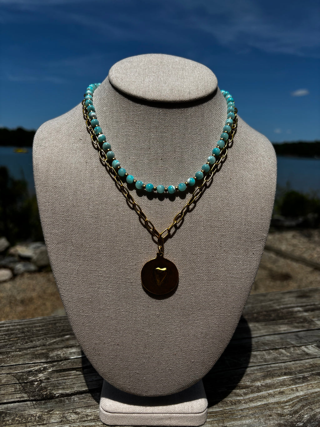 Reversible Heart/Cross Necklace