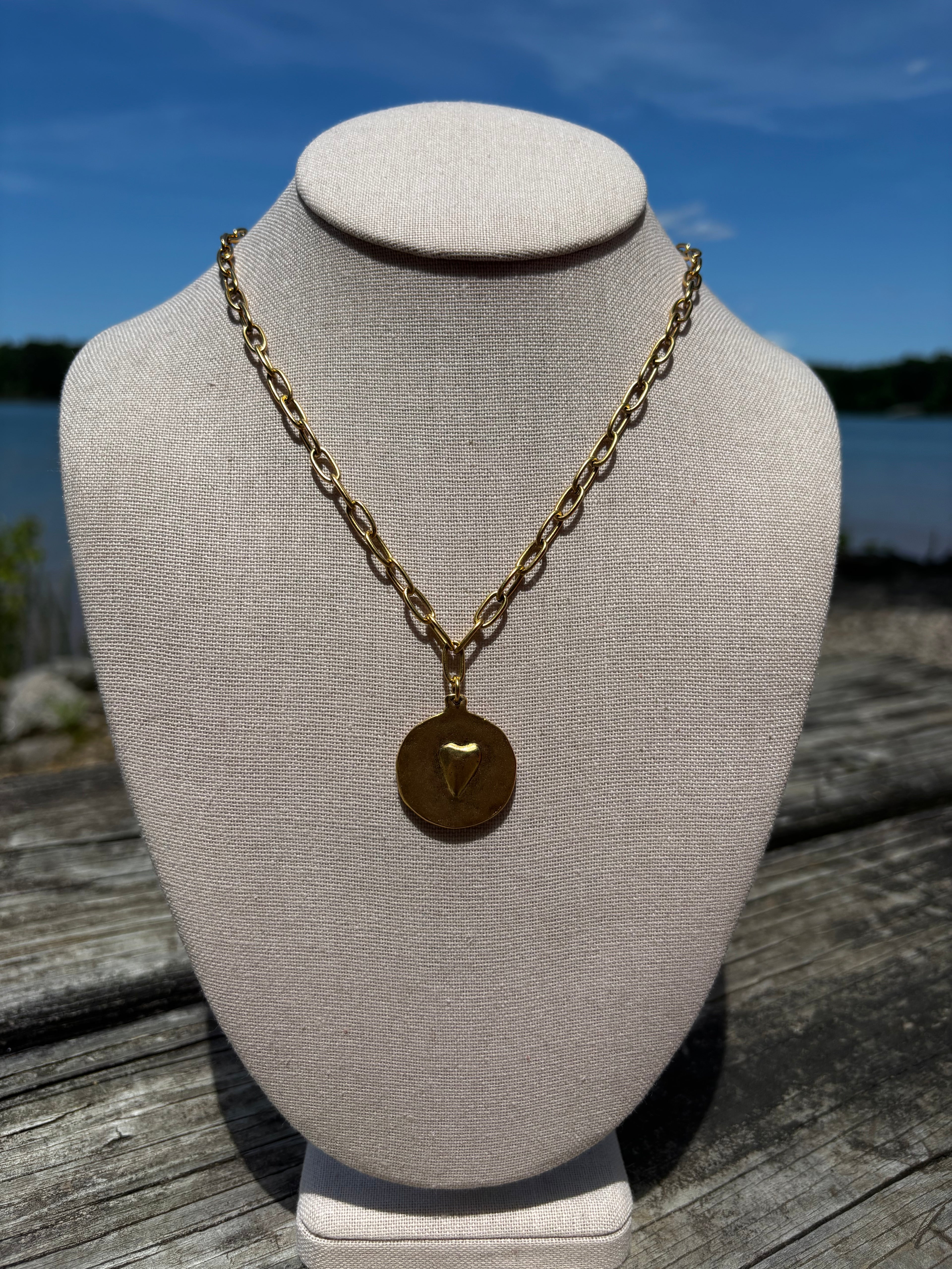 Reversible Heart/Cross Necklace