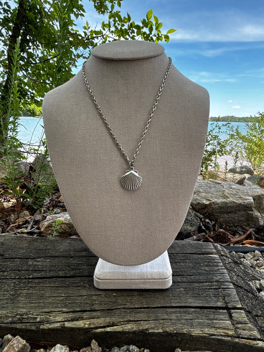Silver Shell Necklace