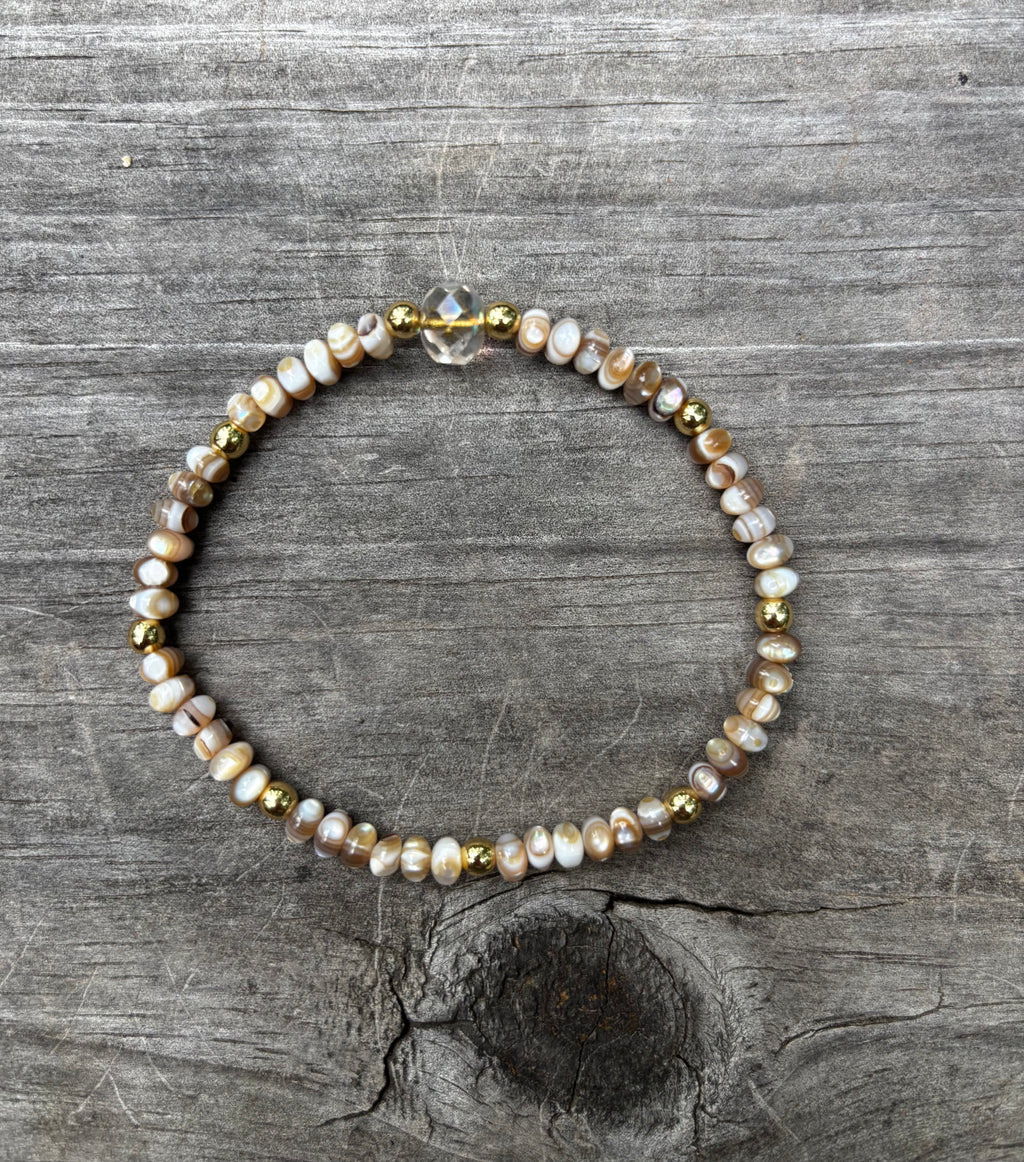 Natural Mother of Pearl Bracelet