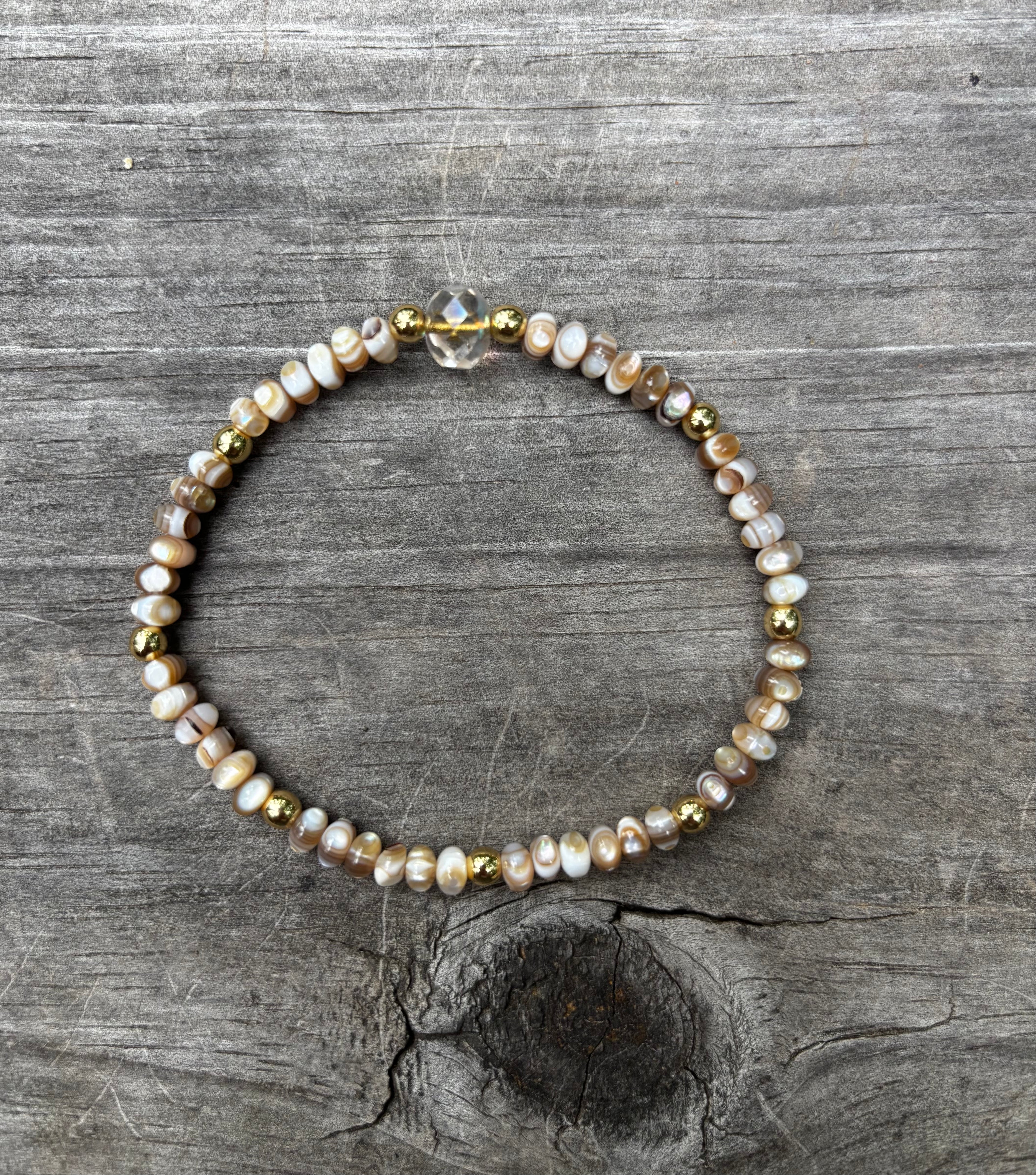 Natural Mother of Pearl Bracelet