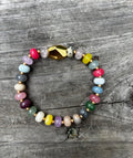 Multi Color Gold Bracelet