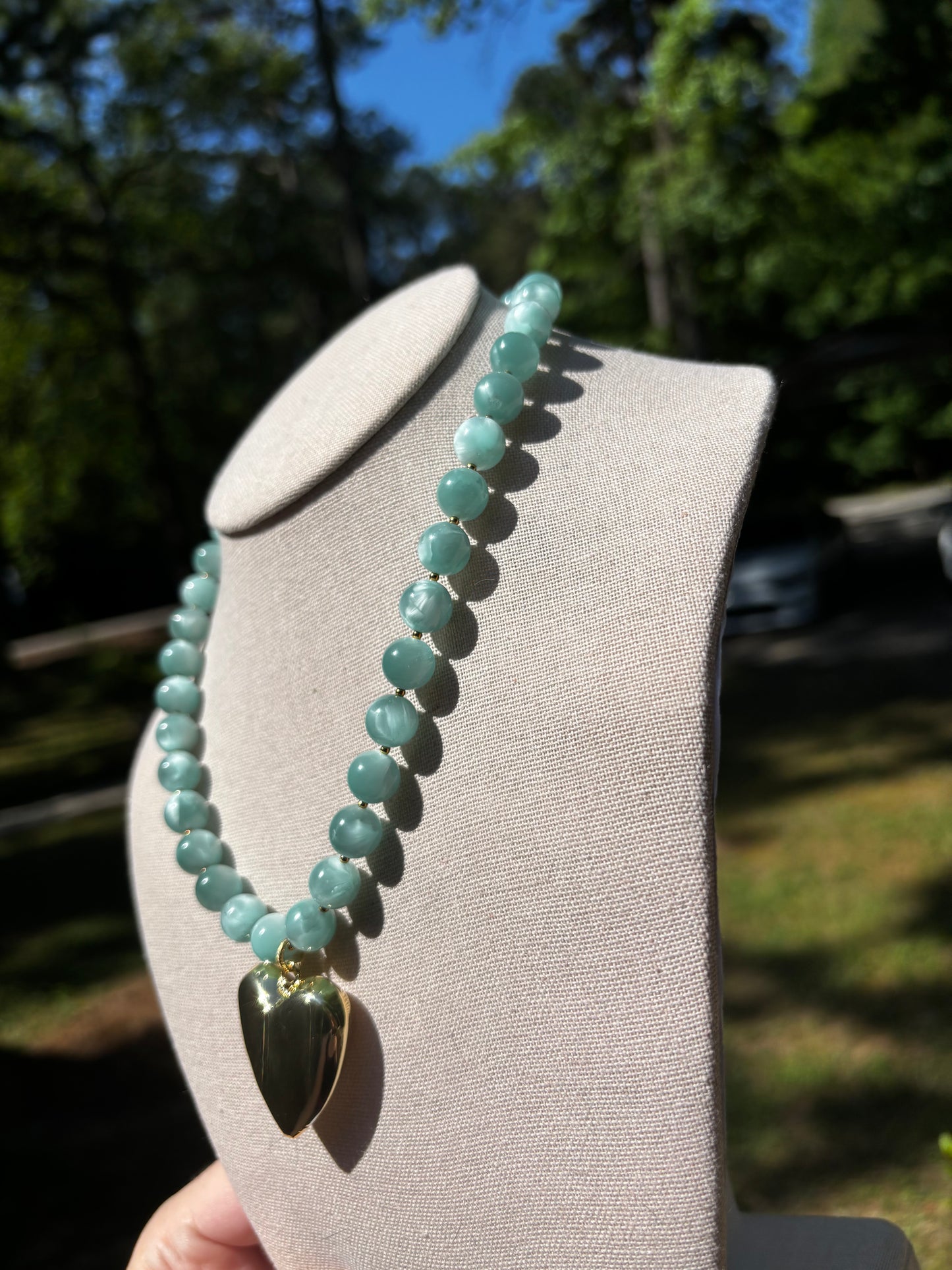 Green Aura Necklace (Pre-Order)