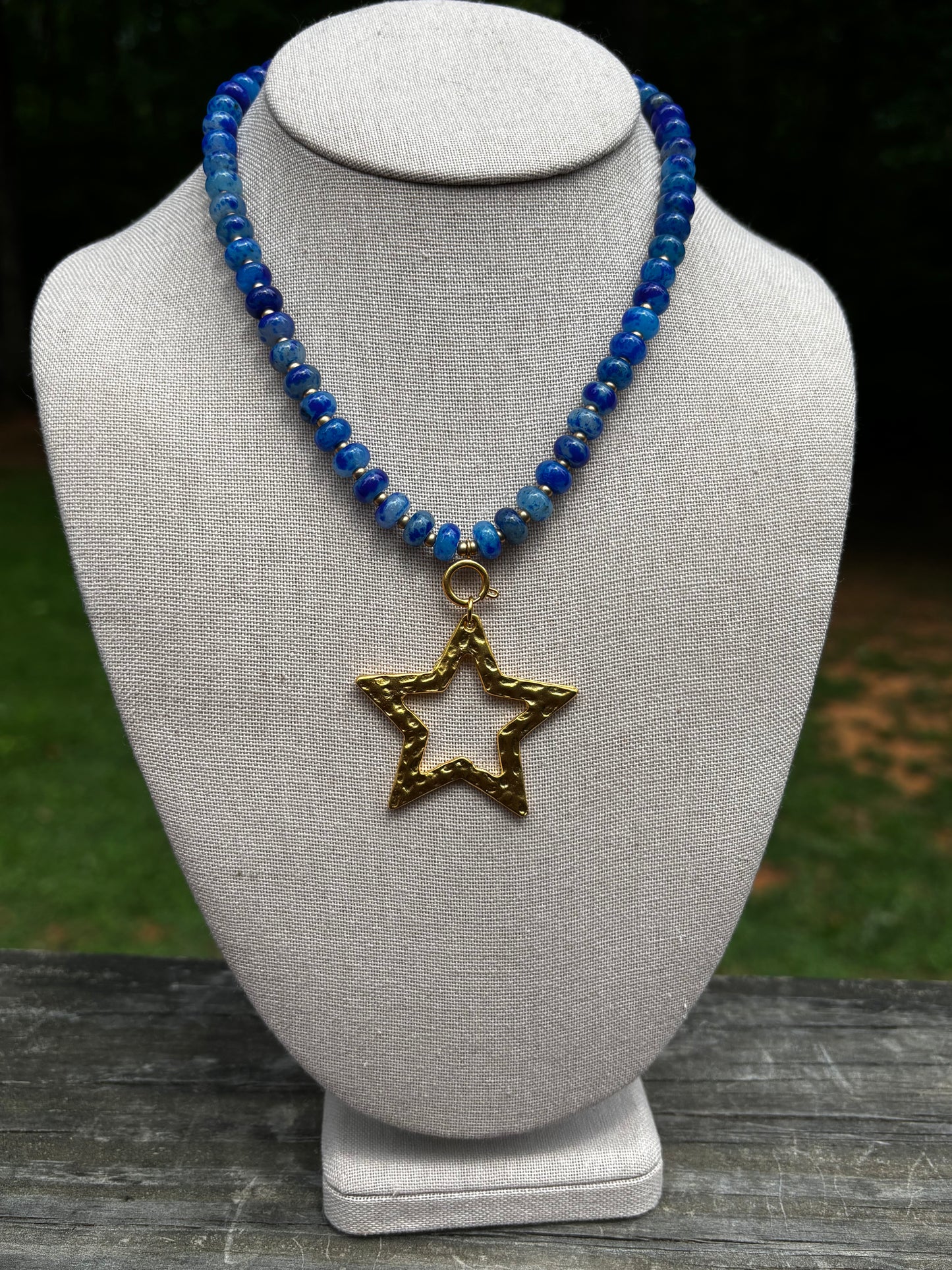 Blue Americana Necklace