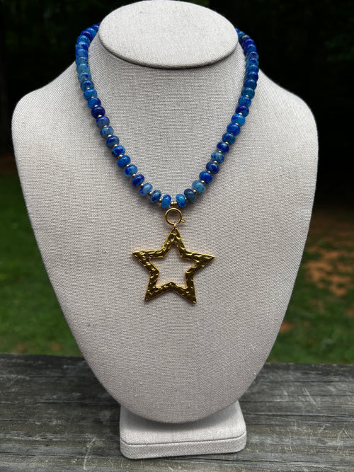 Blue Americana Necklace