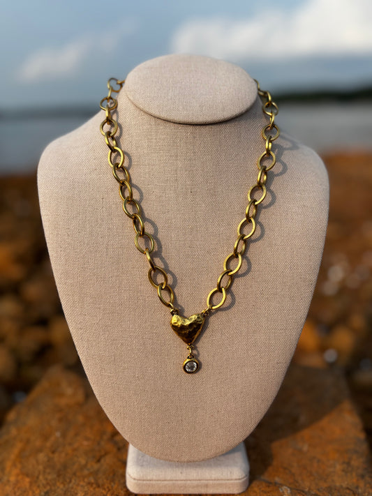 Luminous Heart Necklace