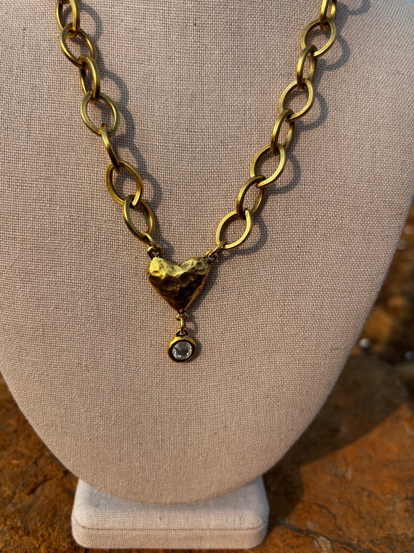Luminous Heart Necklace