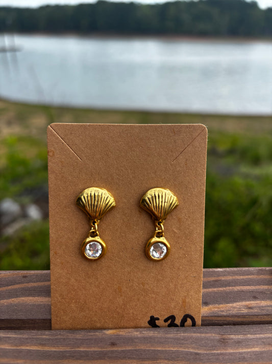Seashell Glow Earrings
