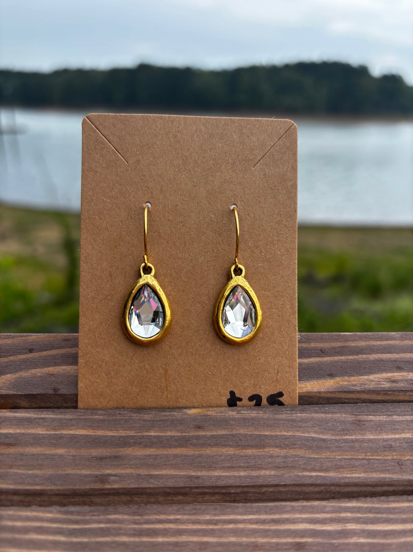Crystal Cascade Earrings