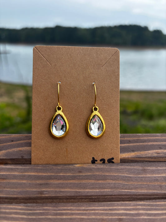 Crystal Cascade Earrings