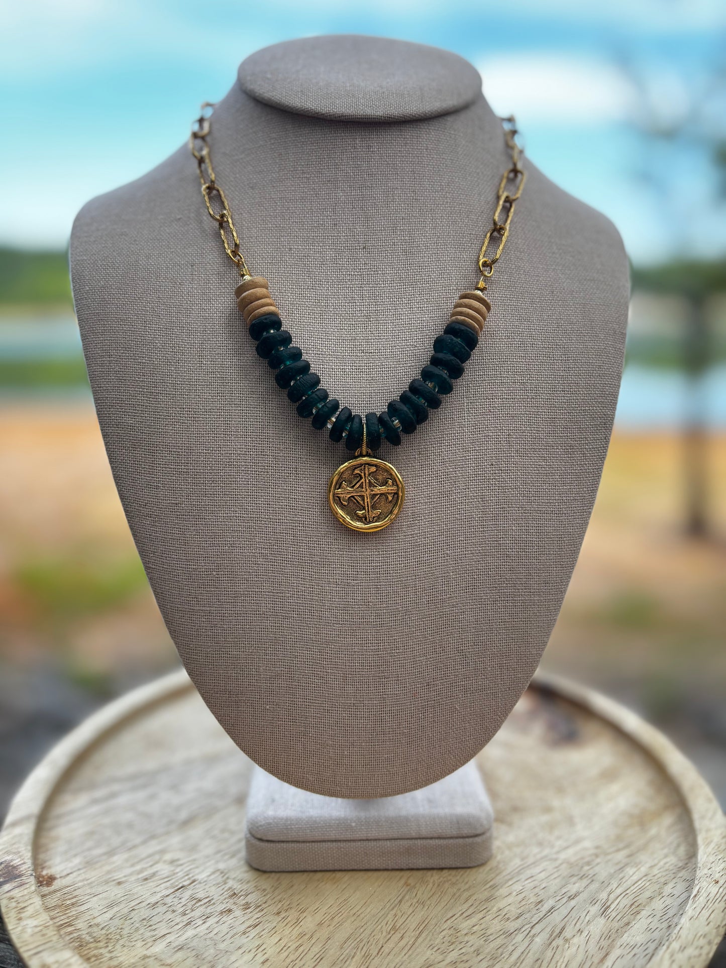 Serenity Cross Necklace