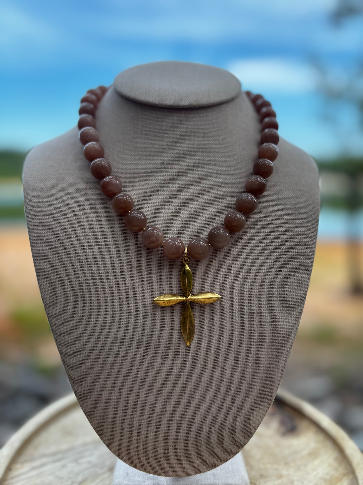 Peach Grace Necklace
