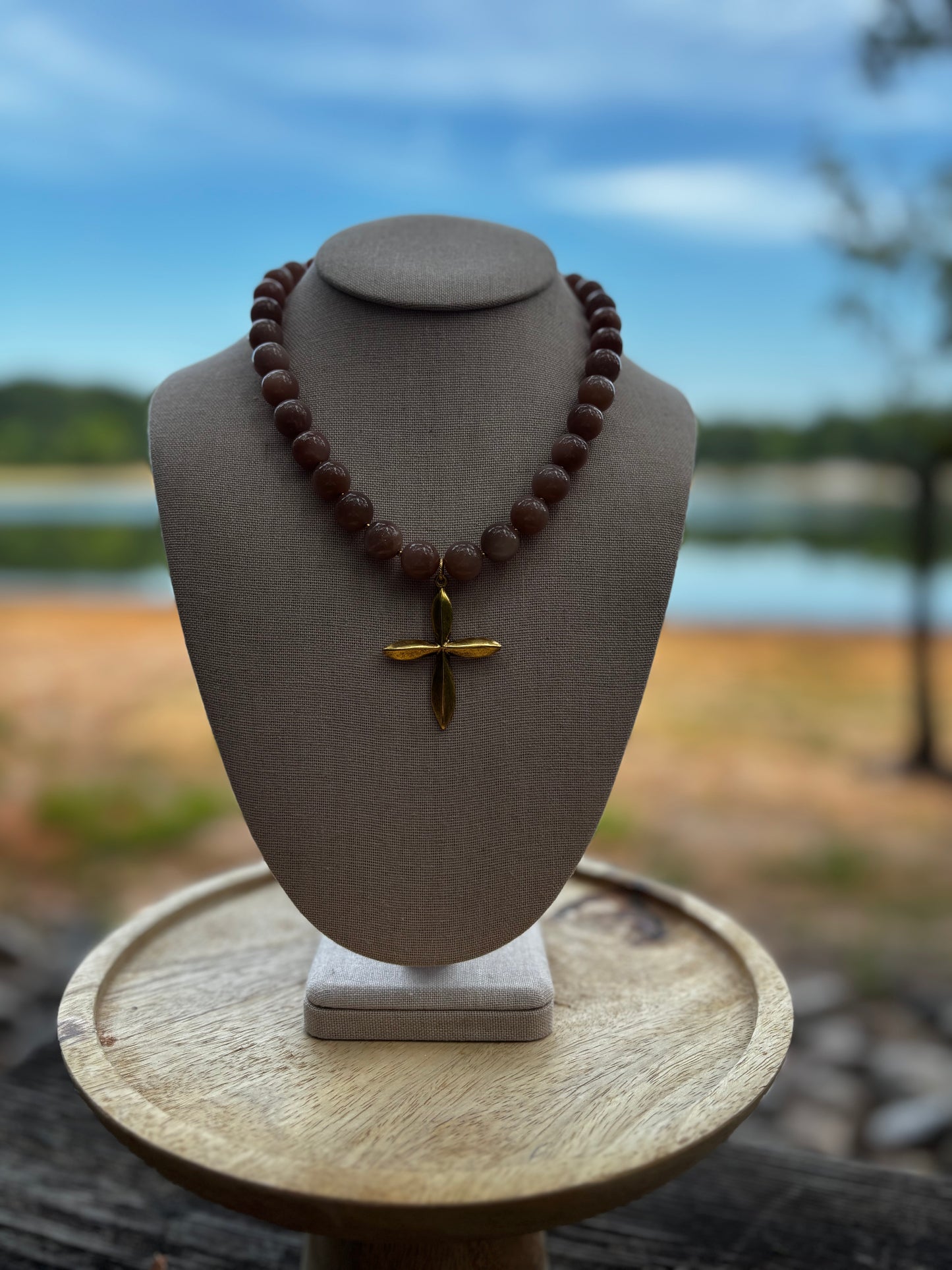 Peach Grace Necklace