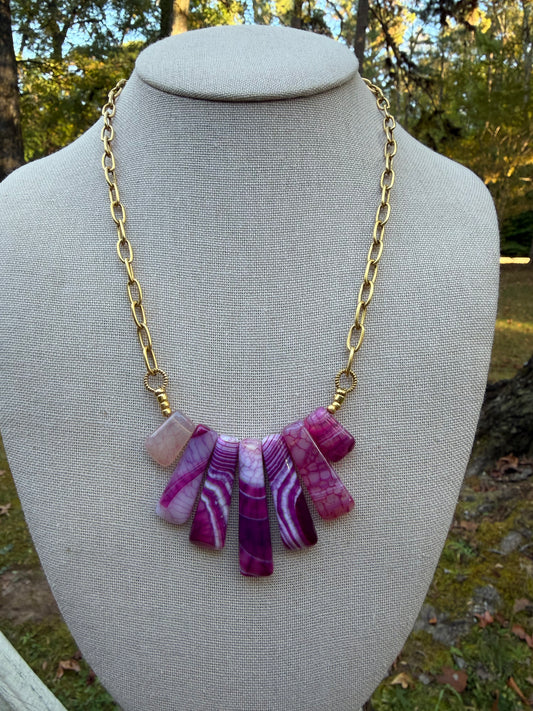 Magenta Muse Necklace